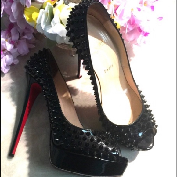 Christian Louboutin spike 150mm size 41 - Picture 4 of 7
